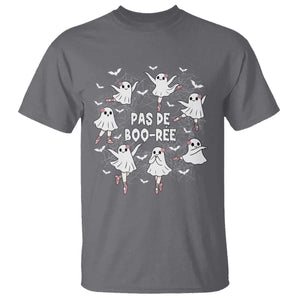 Halloween Ballet Ghost T Shirt Pas De Boo Ree Gift TS12 Charcoal Print Your Wear