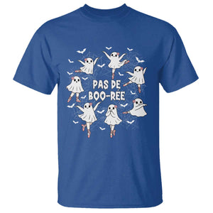 Halloween Ballet Ghost T Shirt Pas De Boo Ree Gift TS12 Royal Blue Print Your Wear