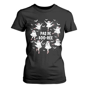 Halloween Ballet Ghost T Shirt For Women Pas De Boo Ree Gift TS12 Black Print Your Wear