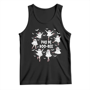 Halloween Ballet Ghost Tank Top Pas De Boo Ree Gift TS12 Black Print Your Wear