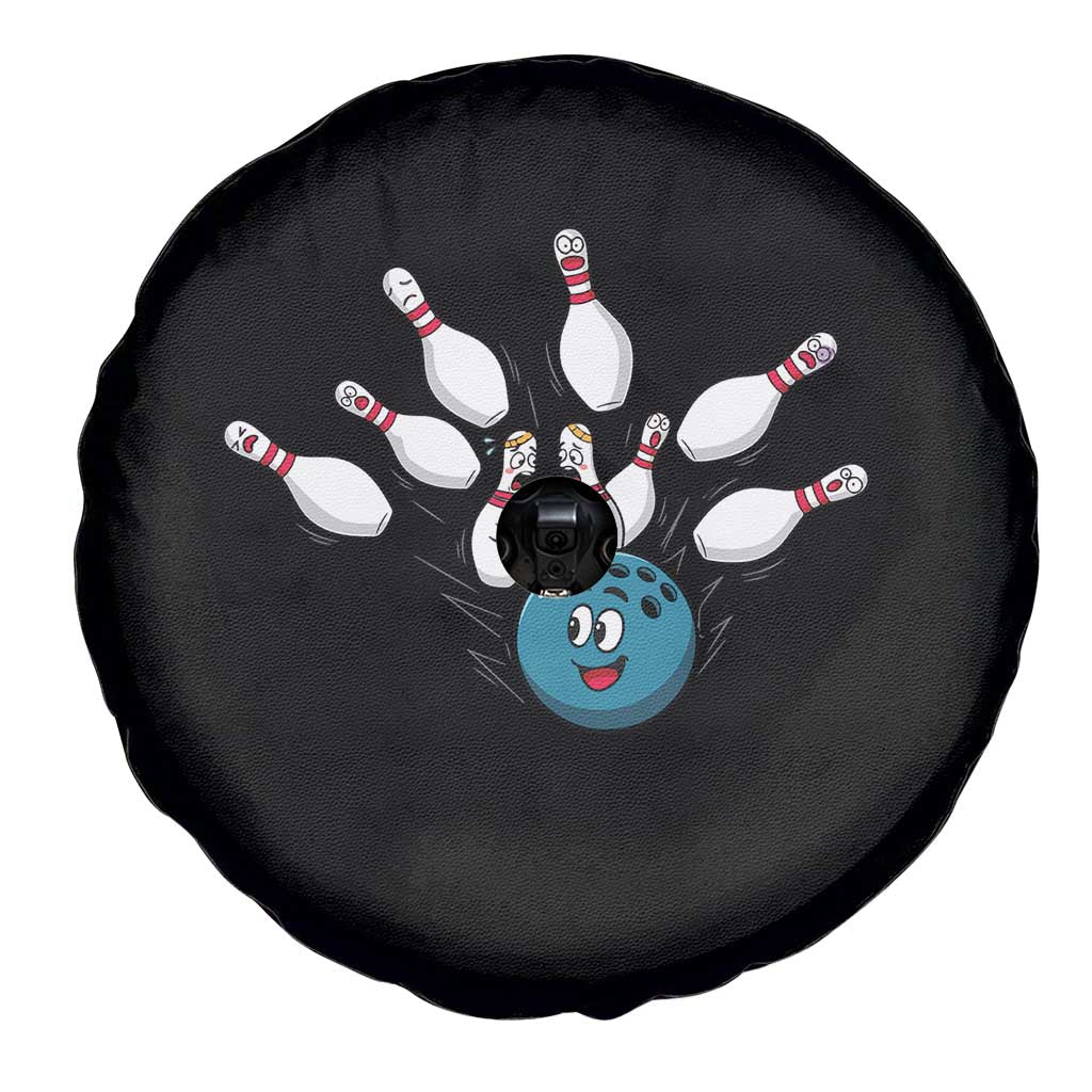 Funny Sport Bowler Gift Spare Tire Cover Bowling Ball Chasing Pins TS12 Print Your Wear