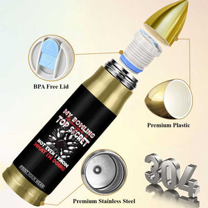 My Bowling Technique Is Top Secret Bullet Tumbler Funny Bowler Gift TS12 Print Your Wear