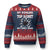 My Bowling Technique Is Top Secret Ugly Christmas Sweater Funny Bowler Gift TS12 Navy Red Print Your Wear
