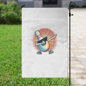 Dabbing Bowling Pin Garden Flag Funny Player Gift TS12 Print Your Wear