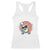 Dabbing Bowling Pin Racerback Tank Top Funny Player Gift TS12 White Print Your Wear