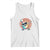 Dabbing Bowling Pin Tank Top Funny Player Gift TS12 White Print Your Wear