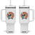 Dabbing Bowling Pin Tumbler With Handle Funny Player Gift TS12 One Size: 40 oz White Print Your Wear