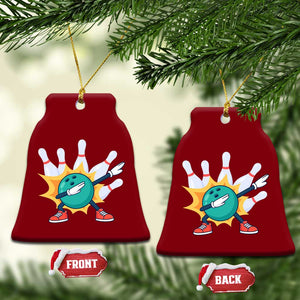 Funny Bowling Ball Dab Ceramic Ornament Sports Lover Gift TS12 Print Your Wear