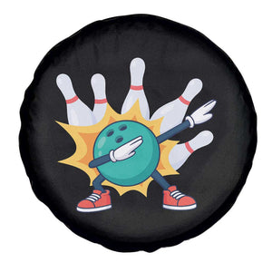 Funny Bowling Ball Dab Spare Tire Cover Sports Lover Gift TS12 Print Your Wear