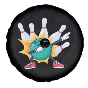 Funny Bowling Ball Dab Spare Tire Cover Sports Lover Gift TS12 Print Your Wear