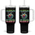 Bowling Humor Gift Tumbler With Handle I Go Bowling Because I Like It TS12 One Size: 40 oz Black Print Your Wear