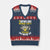 I Go Bowling Because I Like It Not Because Im Good At It V-Neck Knit Sweater Vest Funny Bowling Gift TS12 Navy Red Print Your Wear