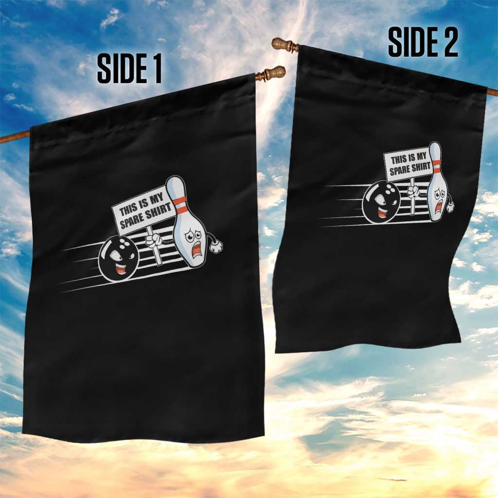 This Is My Spare Shirt Garden Flag Funny Bowling Gift TS12 Print Your Wear