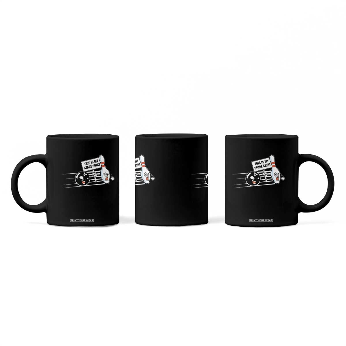 This Is My Spare Shirt Coffee Mug Funny Bowling Gift TS12 Print Your Wear