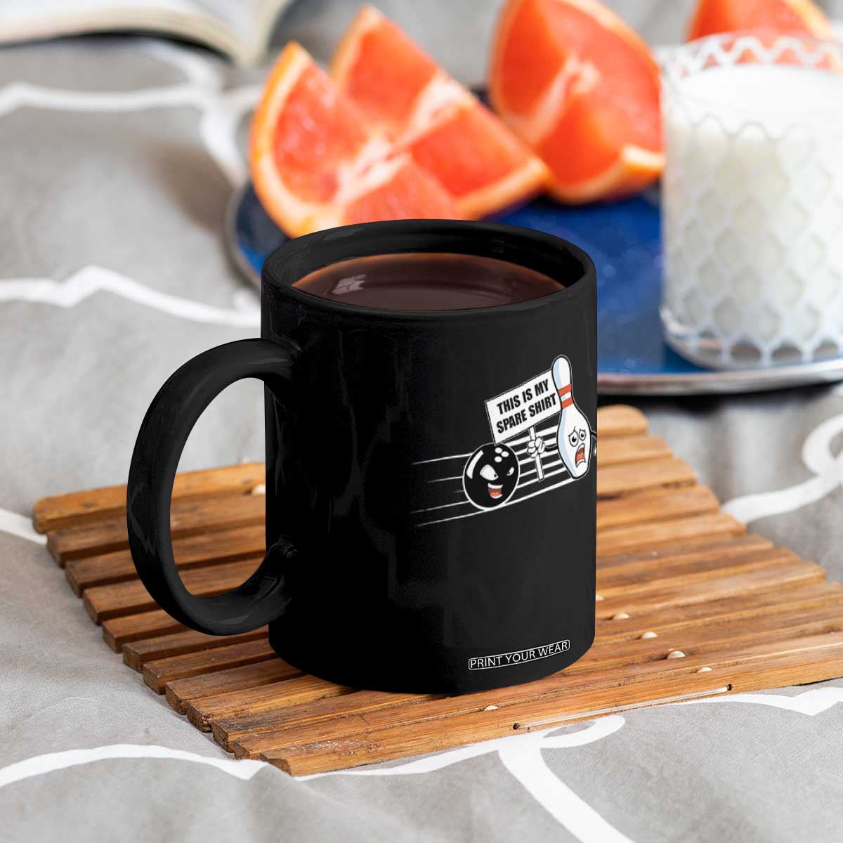 This Is My Spare Shirt Coffee Mug Funny Bowling Gift TS12 Print Your Wear