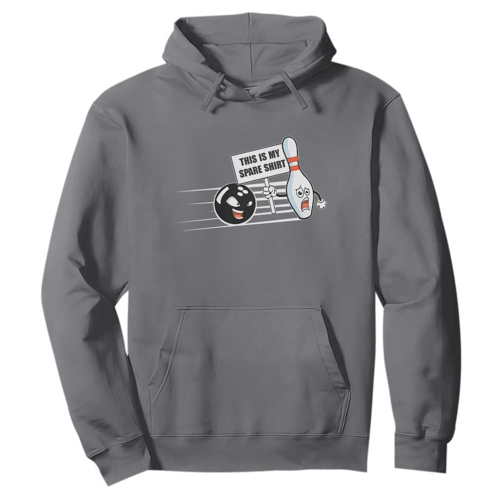 This Is My Spare Shirt Hoodie Funny Bowling Gift TS12 Charcoal Print Your Wear
