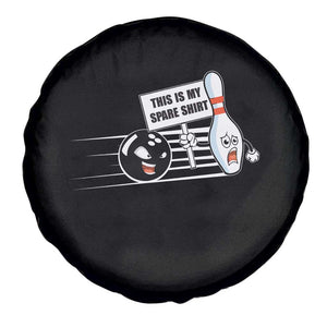 This Is My Spare Shirt Spare Tire Cover Funny Bowling Gift TS12 Print Your Wear