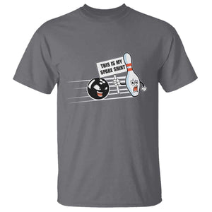 This Is My Spare Shirt T Shirt Funny Bowling Gift TS12 Charcoal Print Your Wear