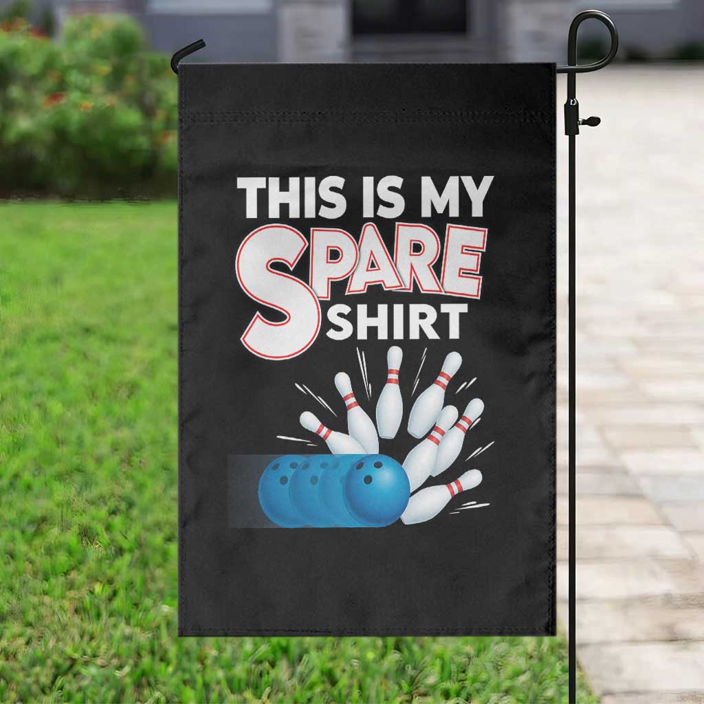 This Is My Spare Shirt Garden Flag Bowling Pun Gift TS12 Print Your Wear
