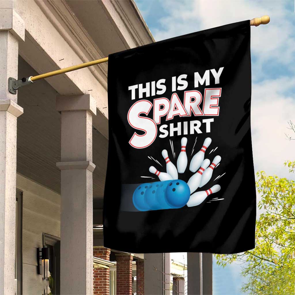 This Is My Spare Shirt Garden Flag Bowling Pun Gift TS12 Print Your Wear