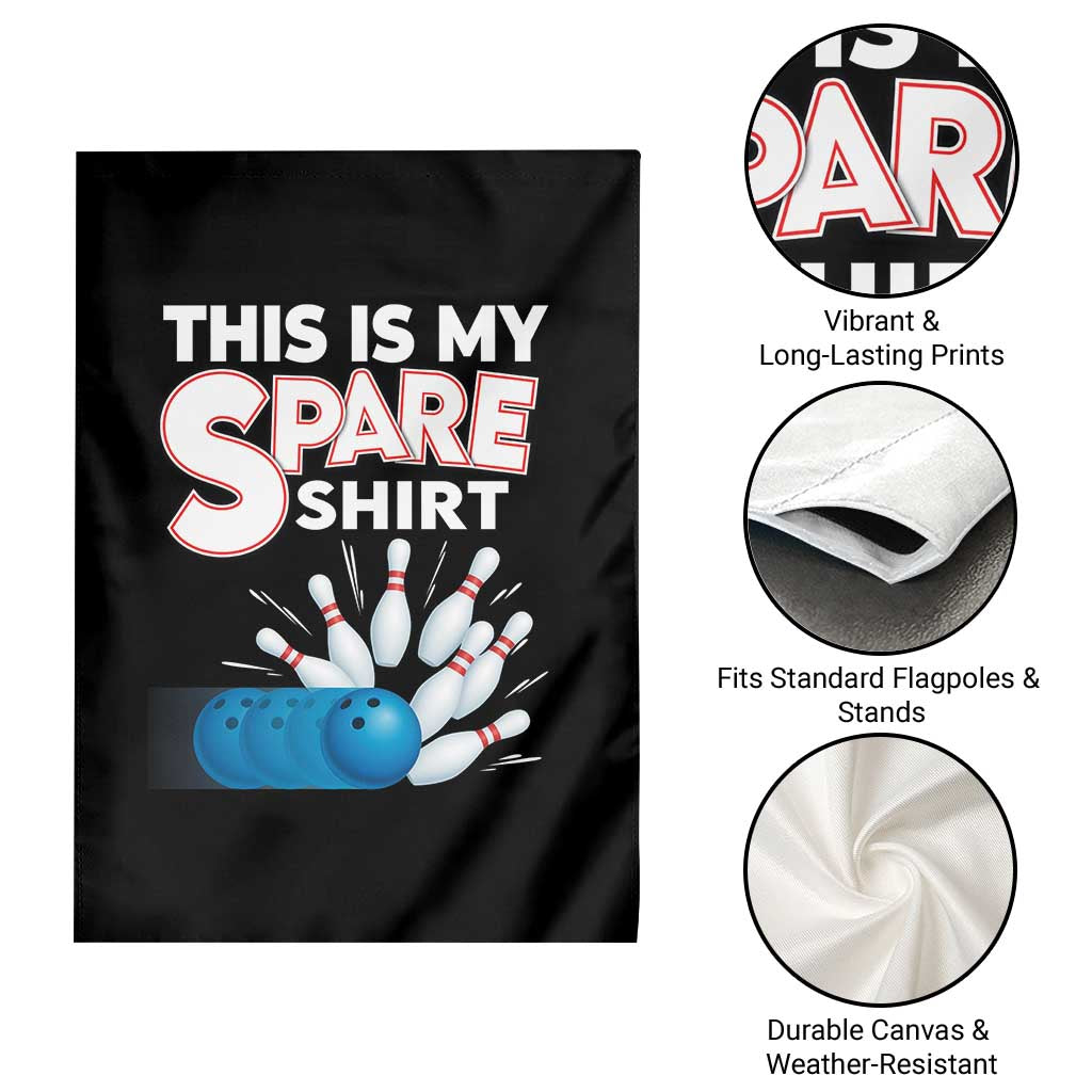 This Is My Spare Shirt Garden Flag Bowling Pun Gift TS12 Print Your Wear