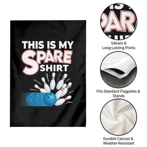 This Is My Spare Shirt Garden Flag Bowling Pun Gift TS12 Print Your Wear