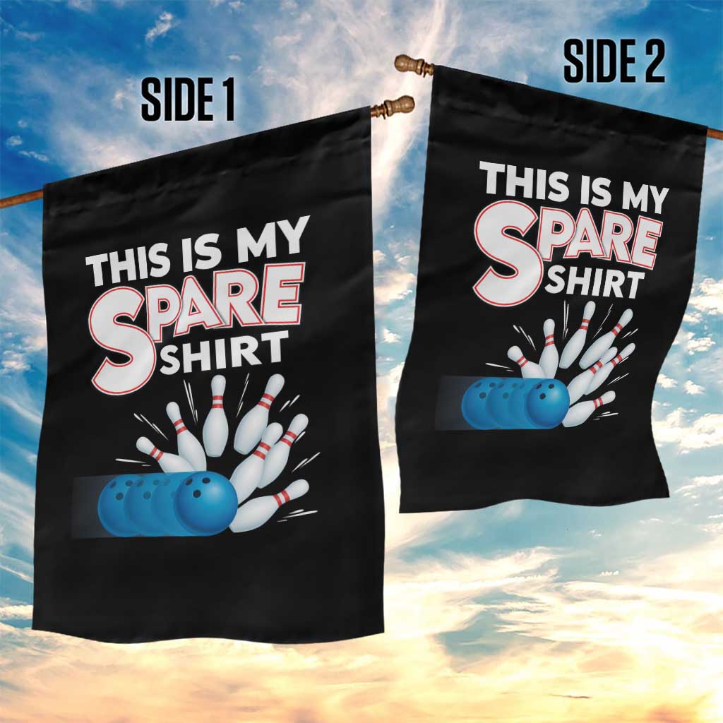 This Is My Spare Shirt Garden Flag Bowling Pun Gift TS12 Print Your Wear