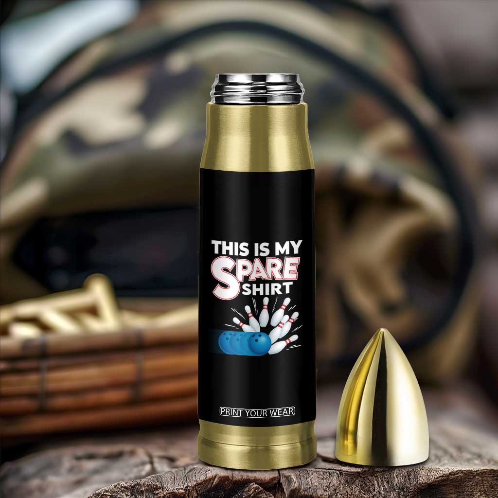 This Is My Spare Shirt Bullet Tumbler Bowling Pun Gift TS12 Print Your Wear