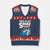This Is My Spare Shirt V-Neck Knit Sweater Vest Bowling Pun Gift TS12 Navy Red Print Your Wear