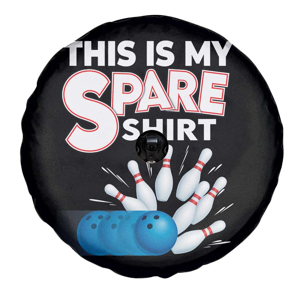 This Is My Spare Shirt Spare Tire Cover Bowling Pun Gift TS12 Print Your Wear
