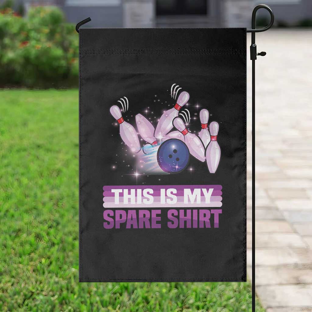 Funny Bowling Lover Garden Flag This Is My Spare Shirt Quote TS12 Print Your Wear