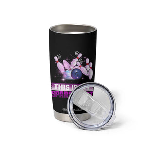 Funny Bowling Lover Tumbler Cup This Is My Spare Shirt Quote TS12 Print Your Wear