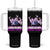 Funny Bowling Lover Tumbler With Handle This Is My Spare Shirt Quote TS12 One Size: 40 oz Black Print Your Wear
