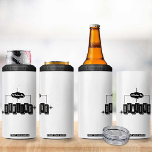 Id Rather Be Bowling 4 in 1 Can Cooler Tumbler Funny Bowler Gift TS12 Print Your Wear