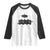 Id Rather Be Bowling Raglan Shirt Funny Bowler Gift TS12 White Black Print Your Wear