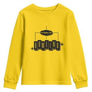 Id Rather Be Bowling Youth Sweatshirt Funny Bowler Gift TS12 Daisy Print Your Wear