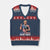 Make Bowling Great Again V-Neck Knit Sweater Vest Funny Trump Bowling Gift TS12 Navy Red Print Your Wear