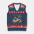 Make Bowling Great Again V-Neck Knit Sweater Vest Funny Bowler Gift TS12 Navy Red Print Your Wear