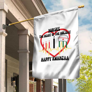 Nurse The Heart Of The Holiday Garden Flag Happy Kwanzaa Medical Gift TS12 Print Your Wear