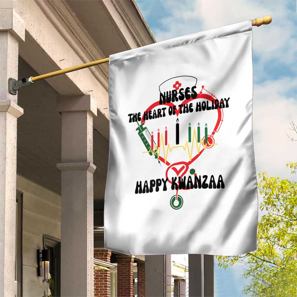 Nurses The Heart Of The Holiday Garden Flag Kwanzaa Celebration Gift TS12 Print Your Wear