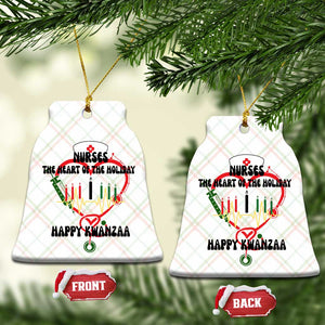 Nurses The Heart Of The Holiday Ceramic Ornament Kwanzaa Celebration Gift TS12 Print Your Wear