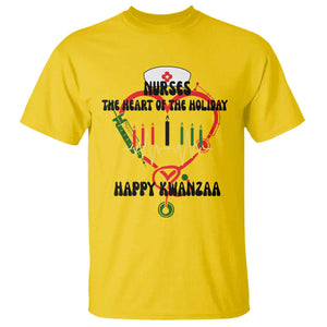 Nurses The Heart Of The Holiday T Shirt Kwanzaa Celebration Gift TS12 Daisy Print Your Wear