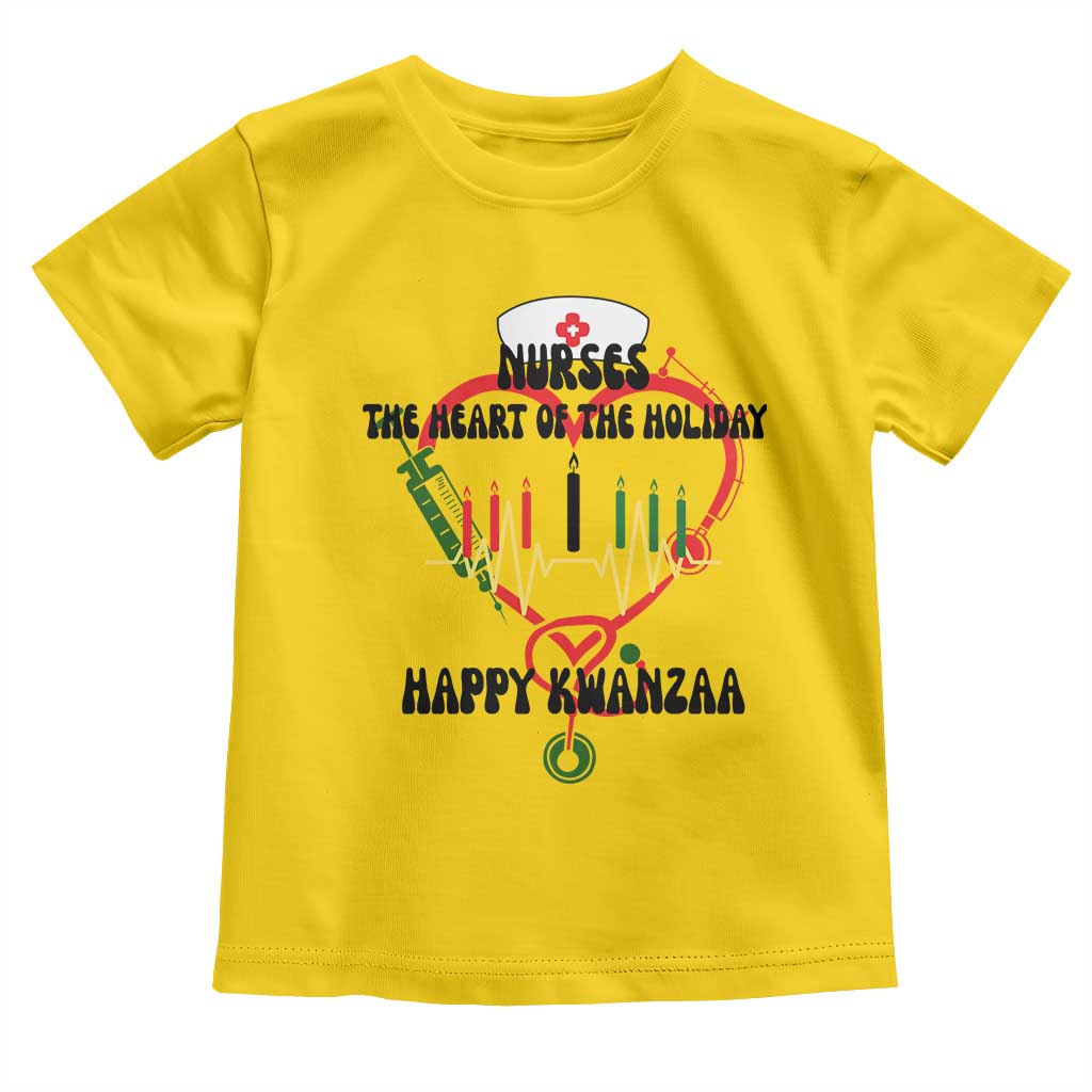 Nurses The Heart Of The Holiday Toddler T Shirt Kwanzaa Celebration Gift TS12 Daisy Print Your Wear