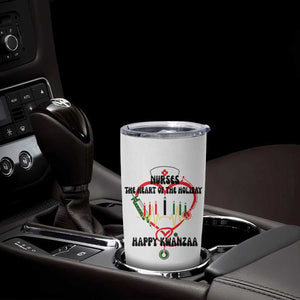 Nurses The Heart Of The Holiday Tumbler Cup Kwanzaa Celebration Gift TS12 Print Your Wear