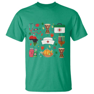 Happy Kwanzaa Nurse Pride T Shirt African Culture Holiday Gift TS12 Irish Green Print Your Wear