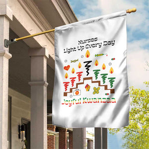 Joyful Kwanzaa Nurse Gift Garden Flag Light Up Everyday TS12 Print Your Wear