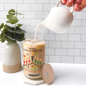 Joyful Kwanzaa Nurse Gift Glass Can Light Up Everyday TS12 Print Your Wear