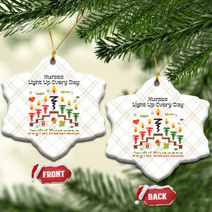 Joyful Kwanzaa Nurse Gift Ceramic Ornament Light Up Everyday TS12 Print Your Wear