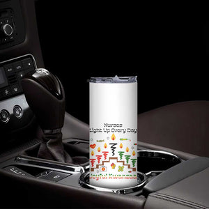 Joyful Kwanzaa Nurse Gift Skinny Tumbler Light Up Everyday TS12 Print Your Wear