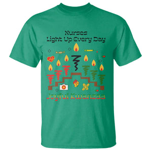 Joyful Kwanzaa Nurse Gift T Shirt Light Up Everyday TS12 Irish Green Print Your Wear